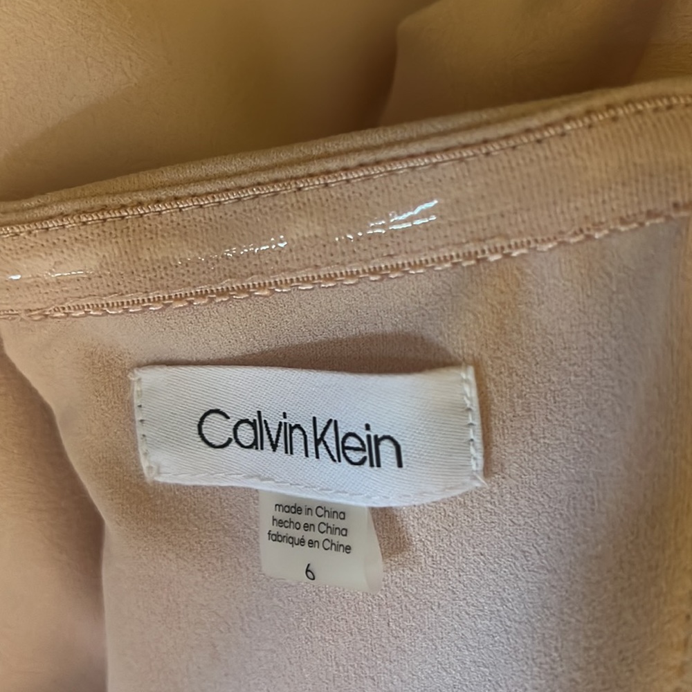 Calvin Klein off the shoulder formal dress; sz. 6 - Picture 10 of 13
